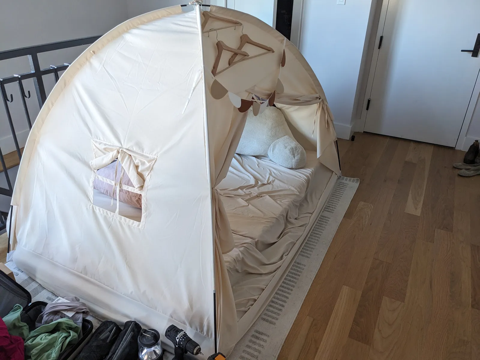the guest tent